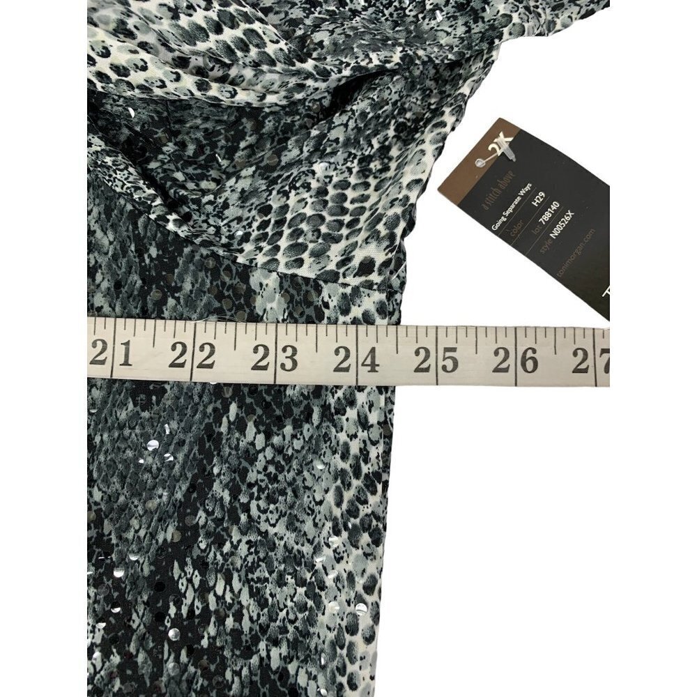 Toni Morgan Women's Snake Print Cardigan - Picture 5 of 6